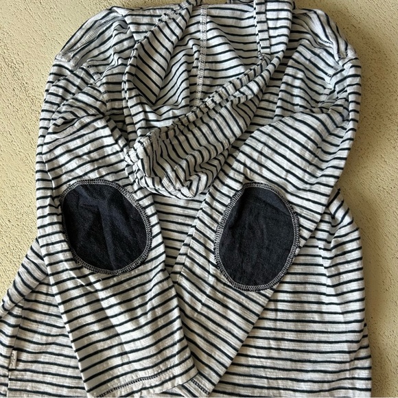 PAPER DENIM & CLOTH Kids Hoodie Shirt - Size 10/12, Navy & White, 100% - Picture 5 of 7